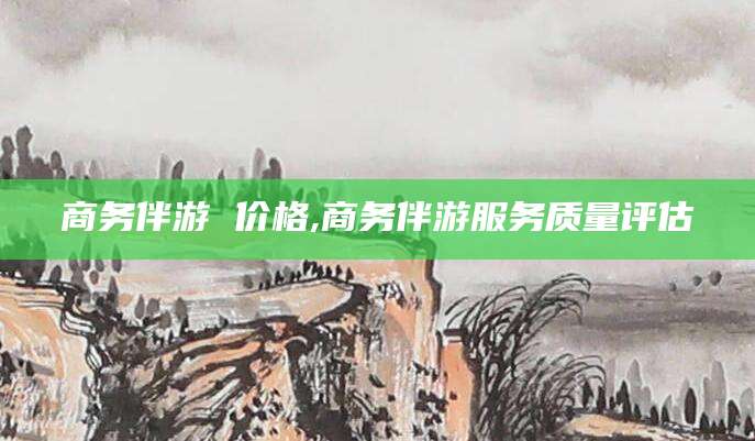 正定商务伴游 价格,商务伴游服务质量评估